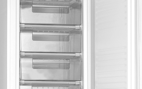 Sauber - Congelador Vertical SERIE 3-170V - 7 Cajones - F - Alto: 170 x 60  cm - PUERTA REVERSIBLE - ENTREGA Y RETIRADA EN DOMICILIO… : :  Grandes electrodomésticos