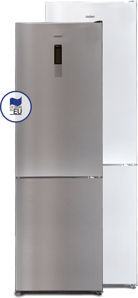 Frigorifico combi SAUBER SC184B total no frost pc alto 185 cm ancho 60 cm  blanco